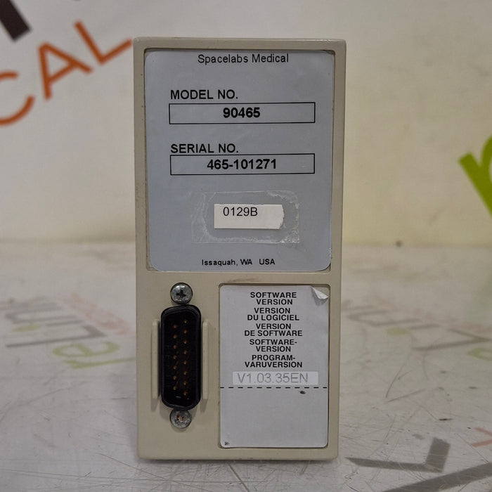 Spacelabs Healthcare 90465 Module Plug In