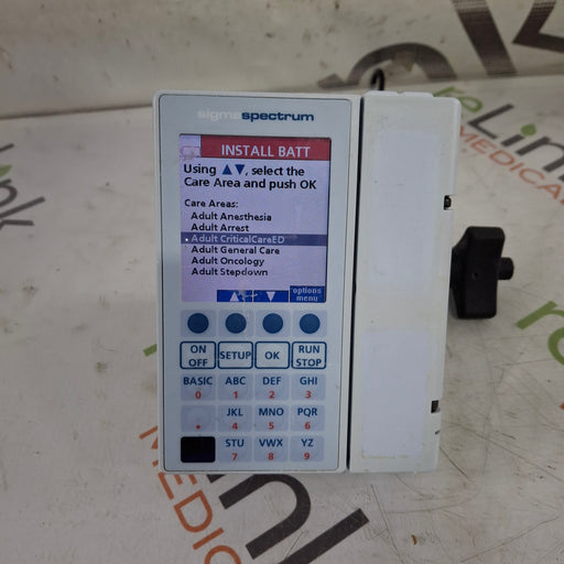 Baxter Baxter Sigma Spectrum 8.00.05 w/o Battery Infusion Pump Infusion Pump reLink Medical