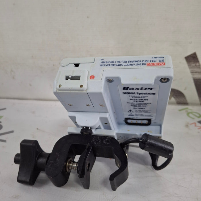 Baxter Baxter Sigma Spectrum 8.01.00 w/o Battery Infusion Pump Infusion Pump reLink Medical