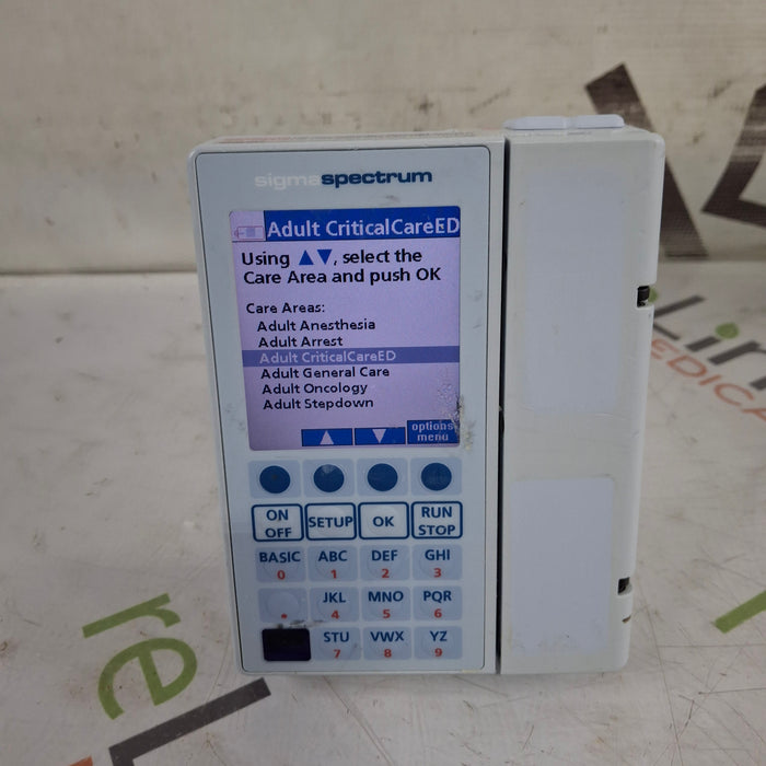 Baxter Sigma Spectrum 8.01.00 w/o Battery Infusion Pump