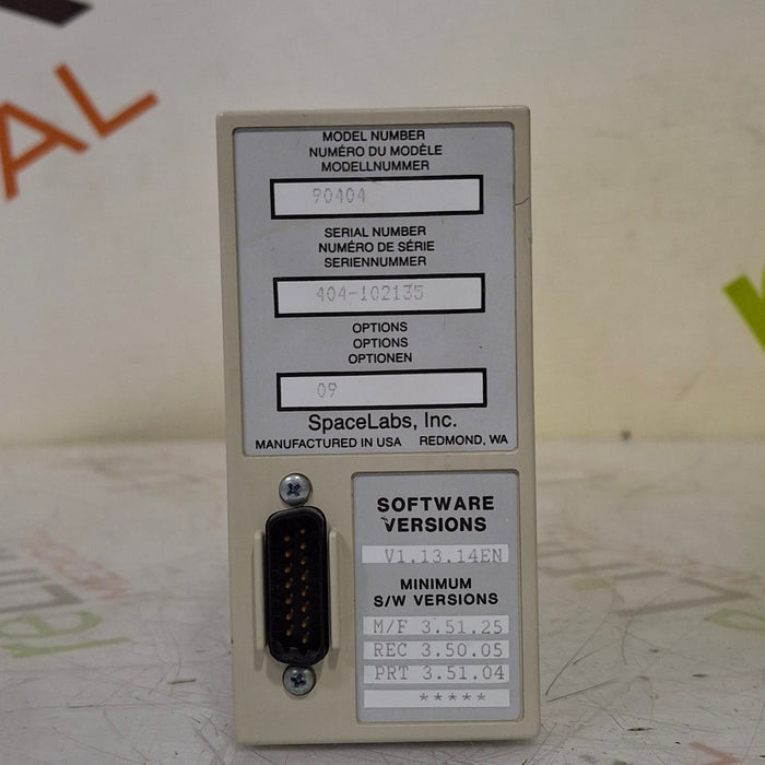 Spacelabs Healthcare 90404 Module