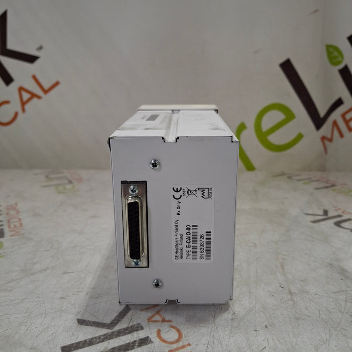 GE Healthcare GE Healthcare E-CAiO-00 Gas Exhaust Module Patient Monitors reLink Medical