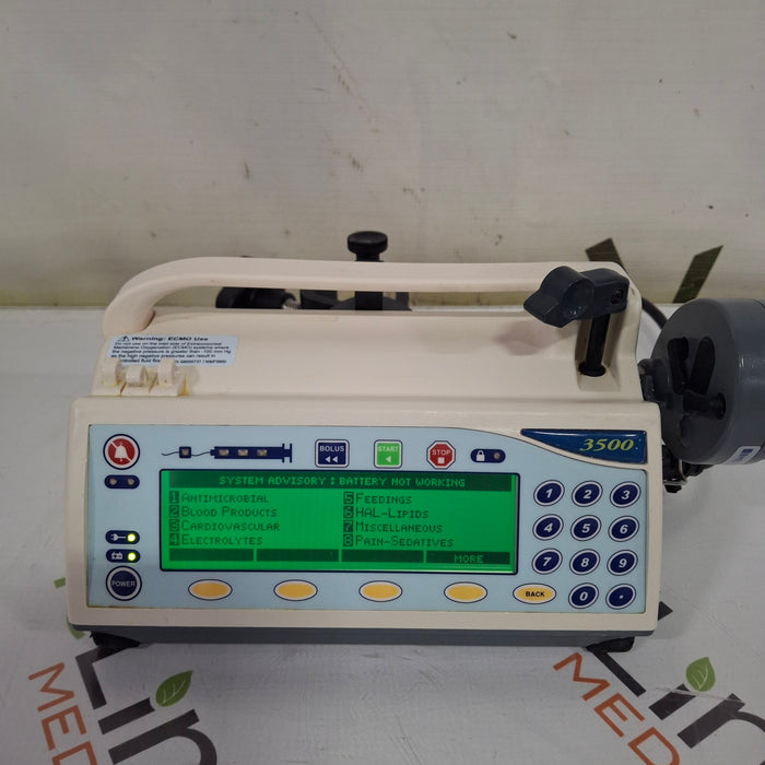 Smiths Medical Medfusion 3500 Syringe Infusion Pump