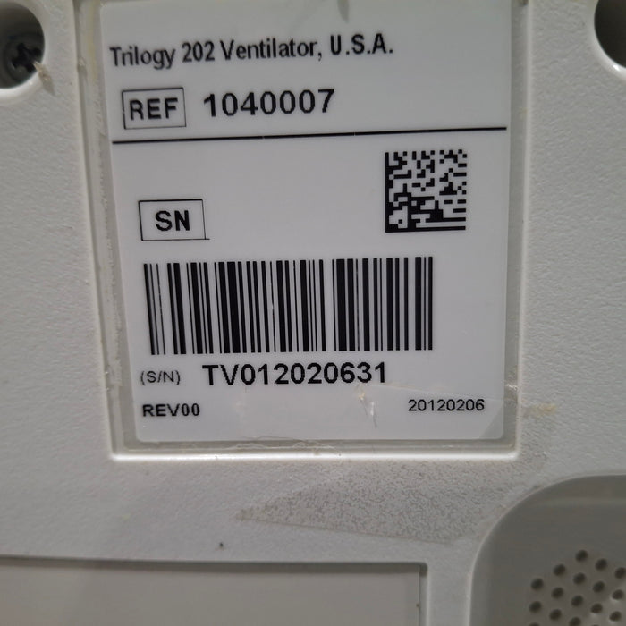 Respironics Trilogy 202 Ventilator