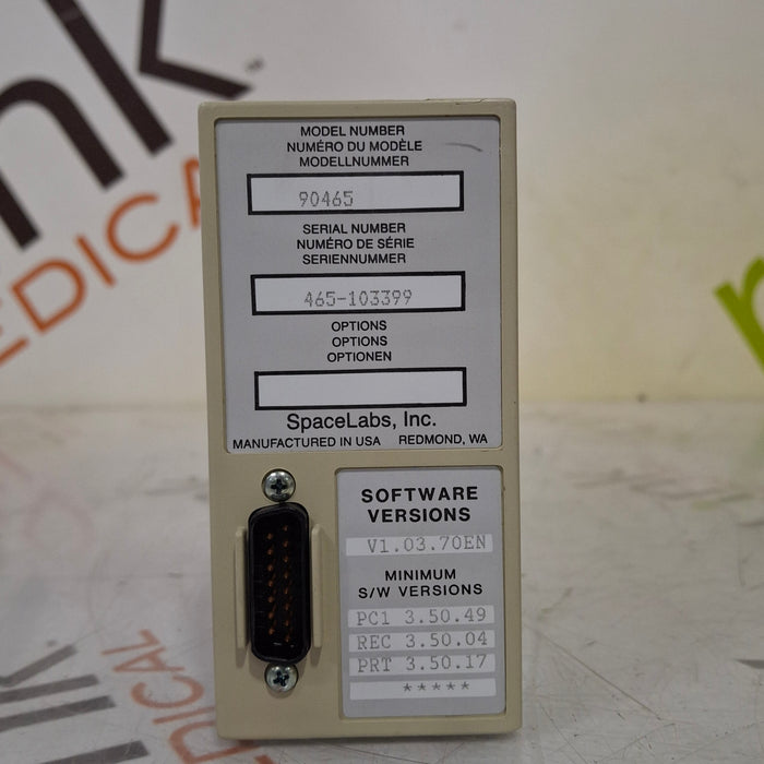 Spacelabs Healthcare 90465 Module Plug In