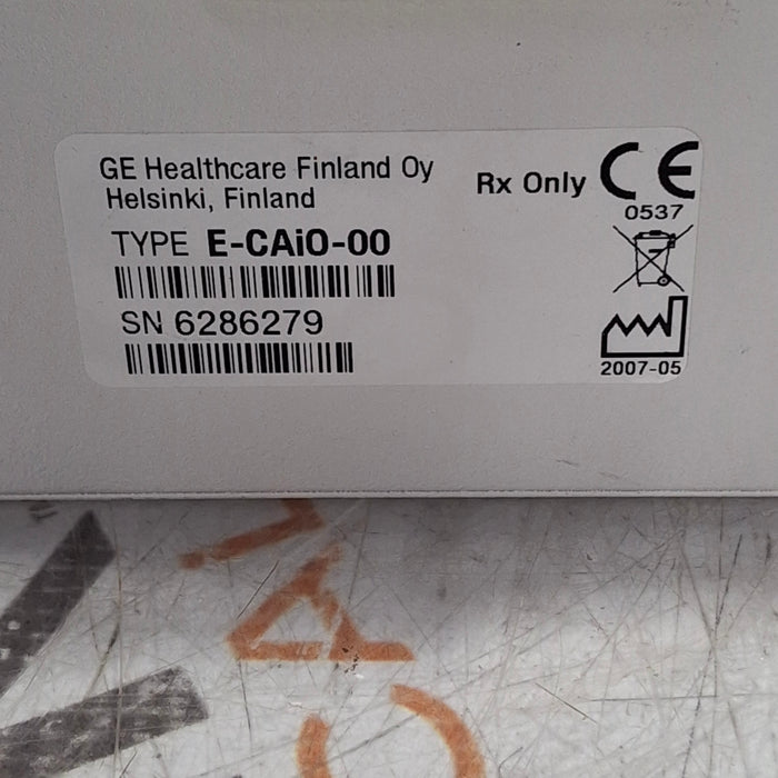 GE Healthcare GE Healthcare E-CAiO-00 Gas Exhaust Module Patient Monitors reLink Medical