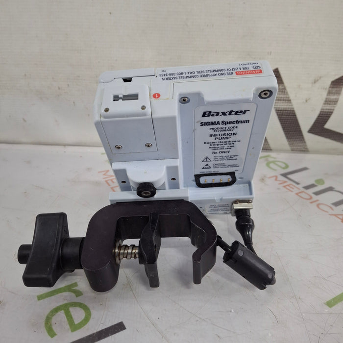 Baxter Baxter Sigma Spectrum 8.00.04 w/o Battery Infusion Pump Infusion Pump reLink Medical