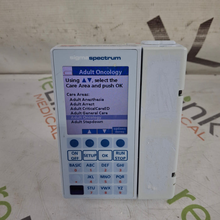 Baxter Sigma Spectrum 8.00.05 w/o Battery Infusion Pump