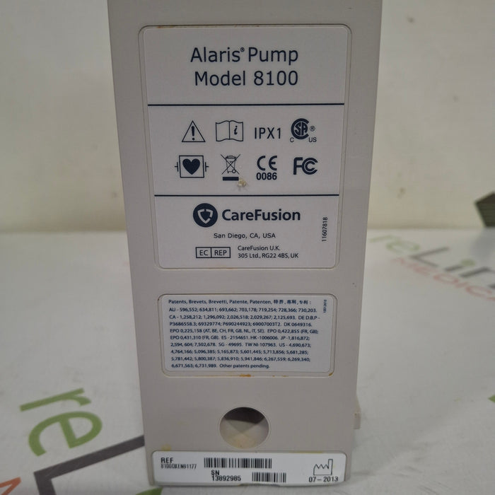 CareFusion Alaris 8100 LVP Infusion Pump Module