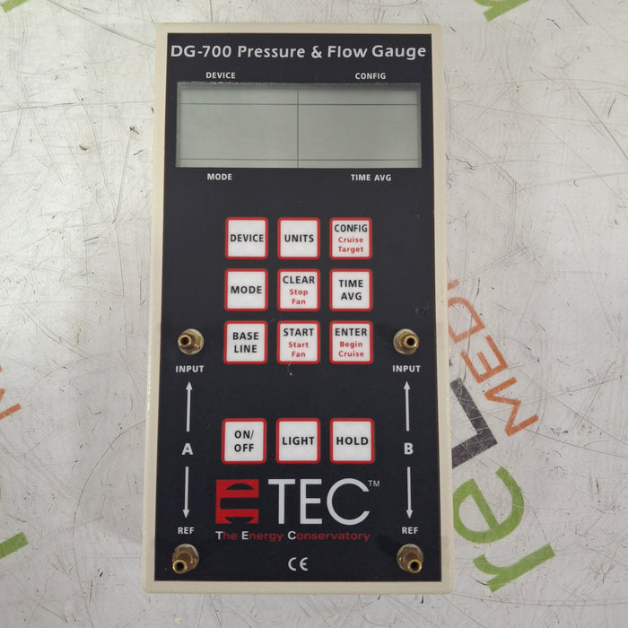 The Energy Conservatory DG-700 Pressure & Flow Gauge