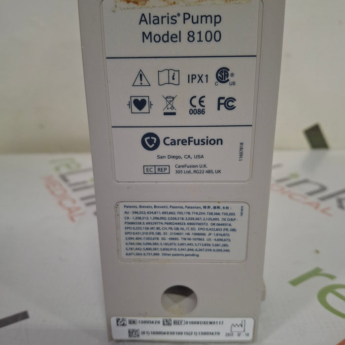 CareFusion Alaris 8100 LVP Infusion Pump Module