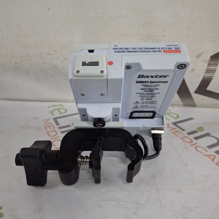 Baxter Sigma Spectrum 8.00.05 w/o Battery Infusion Pump