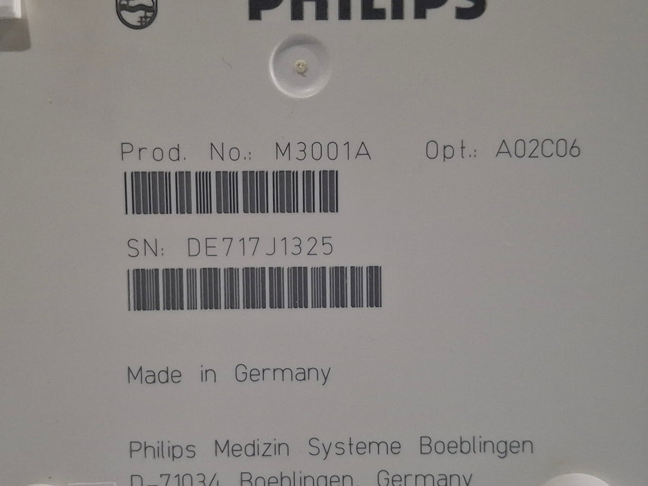 Philips Philips M3001A-A02C06 OxiMax SpO2, NIBP, ECG, Temp, IBP MMS Module Patient Monitors reLink Medical