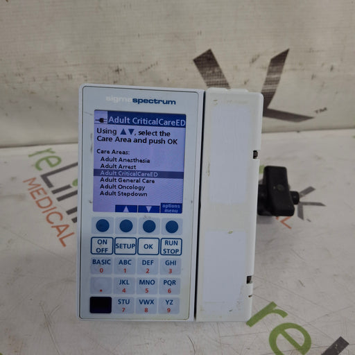 Baxter Baxter Sigma Spectrum 8.00.05 w/o Battery Infusion Pump Infusion Pump reLink Medical