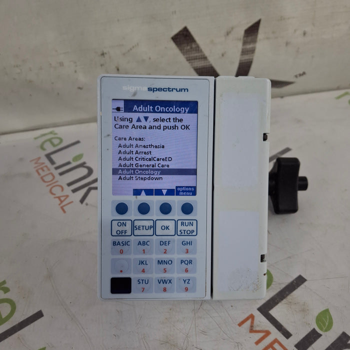Baxter Baxter Sigma Spectrum 8.00.05 w/o Battery Infusion Pump Infusion Pump reLink Medical