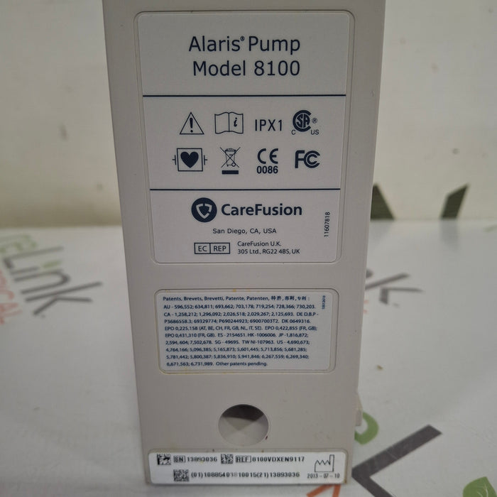 CareFusion Alaris 8100 LVP Infusion Pump Module