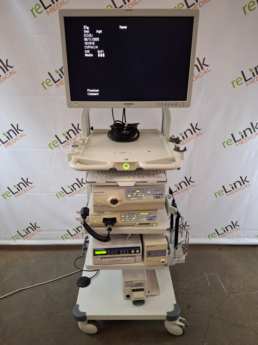 Olympus Olympus CV-180/CLV-180 Video Endoscopy System Flexible Endoscopy reLink Medical