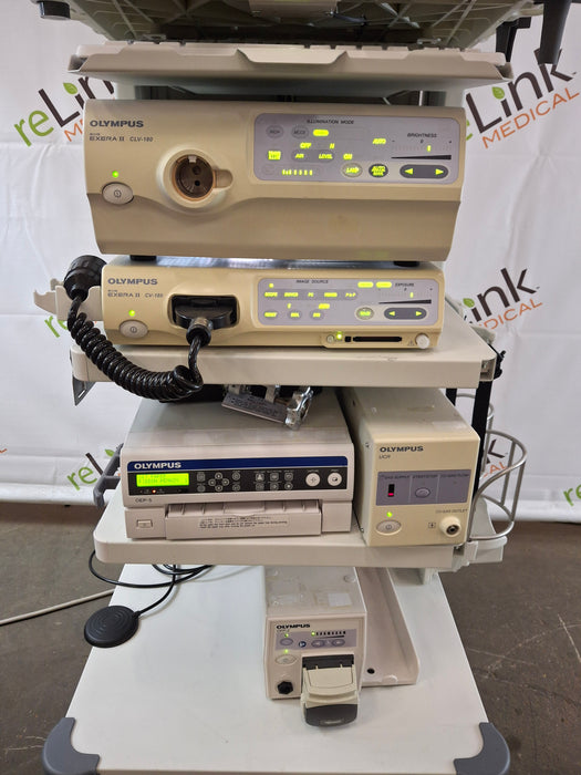 Olympus Olympus CV-180/CLV-180 Video Endoscopy System Flexible Endoscopy reLink Medical