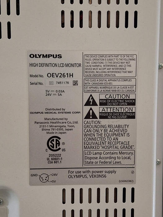 Olympus Olympus CV-180/CLV-180 Video Endoscopy System Flexible Endoscopy reLink Medical