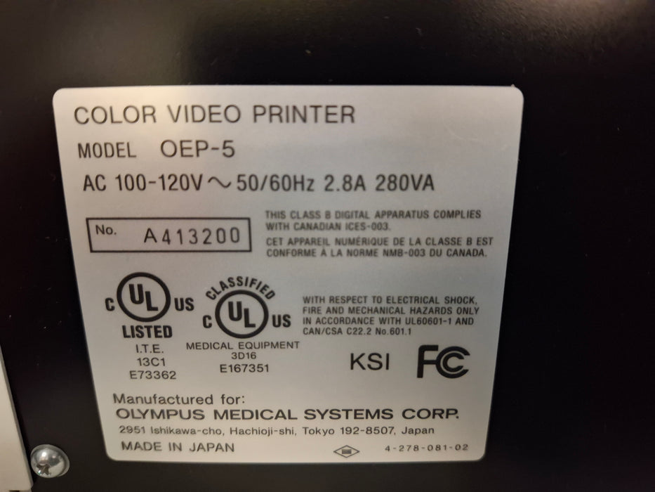 Olympus Olympus CV-180/CLV-180 Video Endoscopy System Flexible Endoscopy reLink Medical