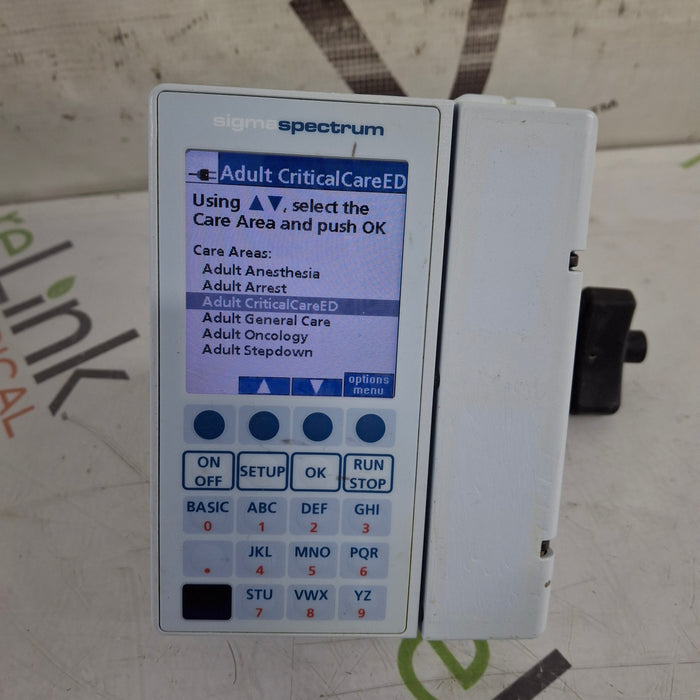Baxter Baxter Sigma Spectrum 8.00.04 w/o Battery Infusion Pump Infusion Pump reLink Medical