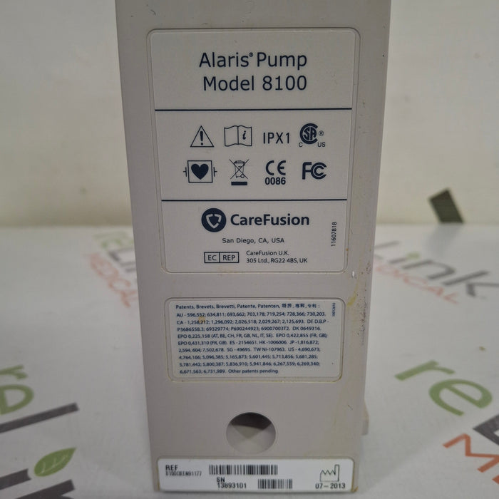 CareFusion Alaris 8100 LVP Infusion Pump Module