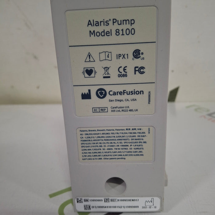 CareFusion Alaris 8100 LVP Infusion Pump Module