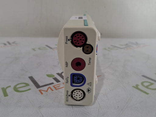 Philips Philips M3001A-A02C18 OxiMax SpO2, NIBP, 12 lead ECG, Temp, IBP MMS Module Patient Monitors reLink Medical
