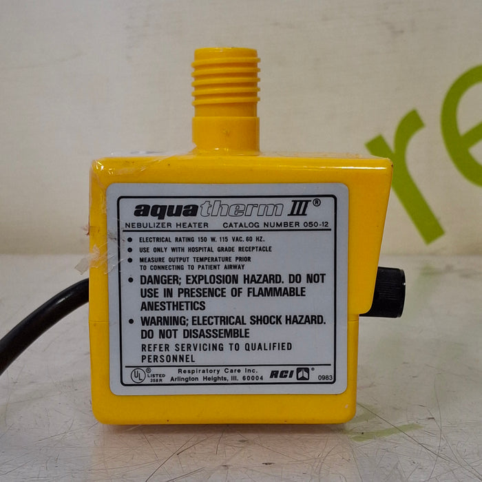Hudson Hudson Aquatherm III Nebulizer Heater Respiratory reLink Medical