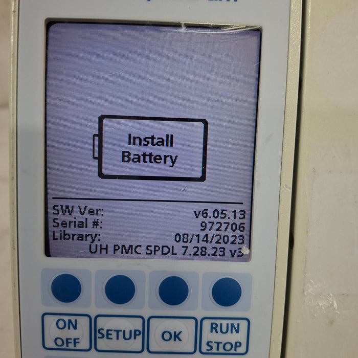 Baxter Baxter Sigma Spectrum 6.05.13 without Battery Infusion Pump Infusion Pump reLink Medical