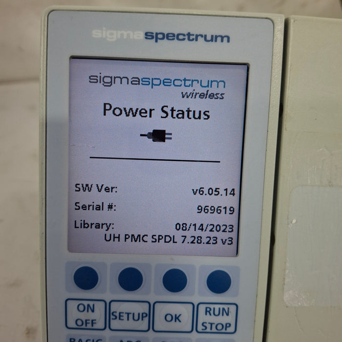 Baxter Baxter Sigma Spectrum 6.05.14 without Battery Infusion Pump Infusion Pump reLink Medical