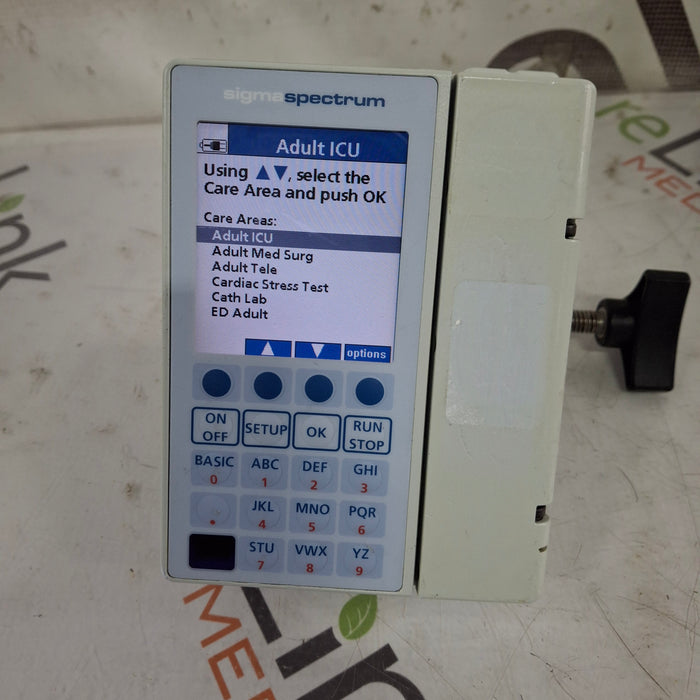 Baxter Baxter Sigma Spectrum 6.05.14 without Battery Infusion Pump Infusion Pump reLink Medical