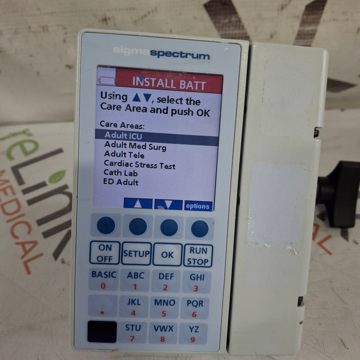 Baxter Sigma Spectrum 6.05.14 without Battery Infusion Pump
