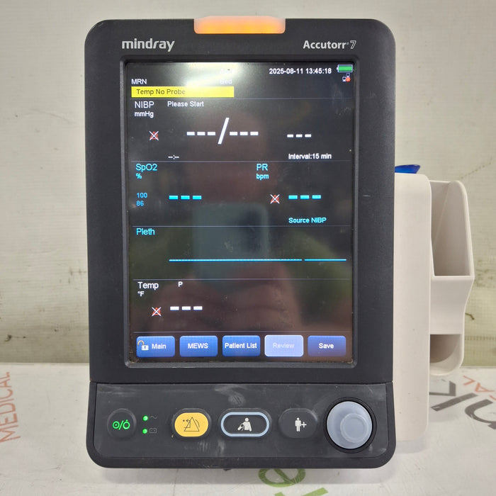 Mindray Mindray Accutorr 7 Vital Signs Monitor Patient Monitors reLink Medical