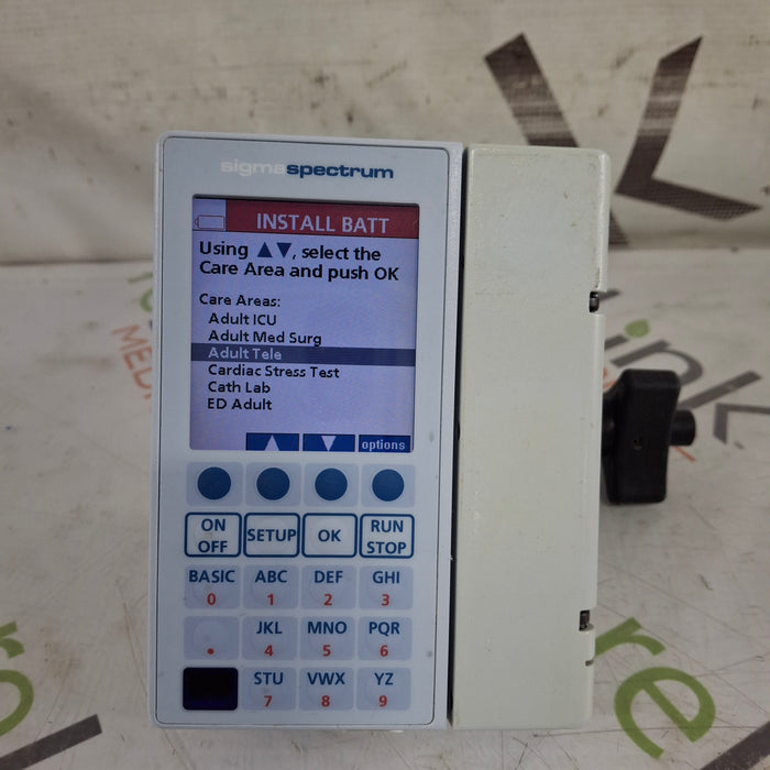 Baxter Sigma Spectrum 6.05.13 without Battery Infusion Pump