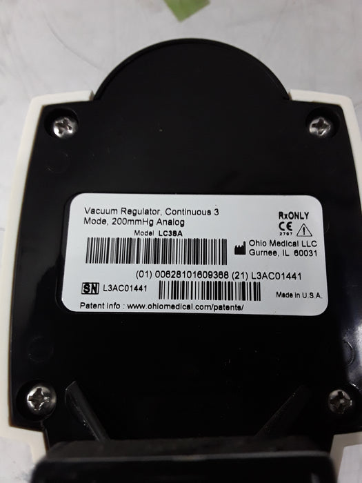 Ohio Medical Corporation Ohio Medical Corporation Vacuum Regulator Respiratory reLink Medical