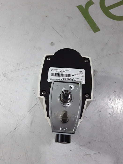 Ohio Medical Corporation Vacuum Regulator