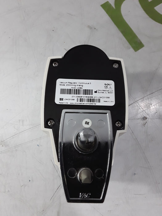 Ohio Medical Corporation Ohio Medical Corporation Vacuum Regulator Respiratory reLink Medical