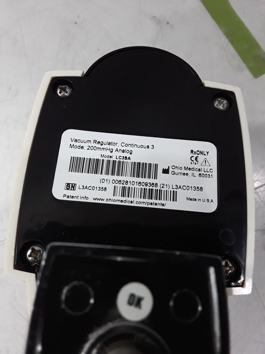 Ohio Medical Corporation Ohio Medical Corporation Vacuum Regulator Respiratory reLink Medical