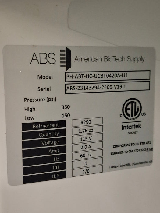 American BioTech Supply PH-ABT Med Fridge
