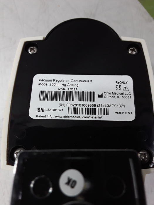 Ohio Medical Corporation Vacuum Regulator