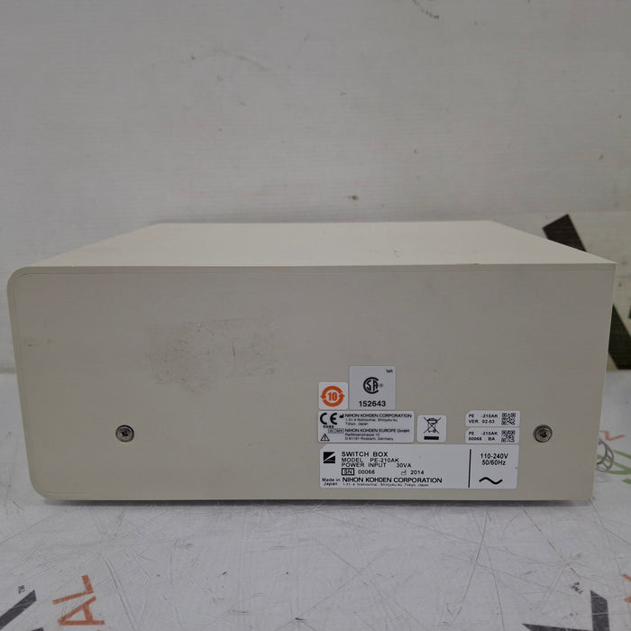 Nihon Kohden Nihon Kohden PE-210AK Switch Box EEG EMG Sleep Systems reLink Medical