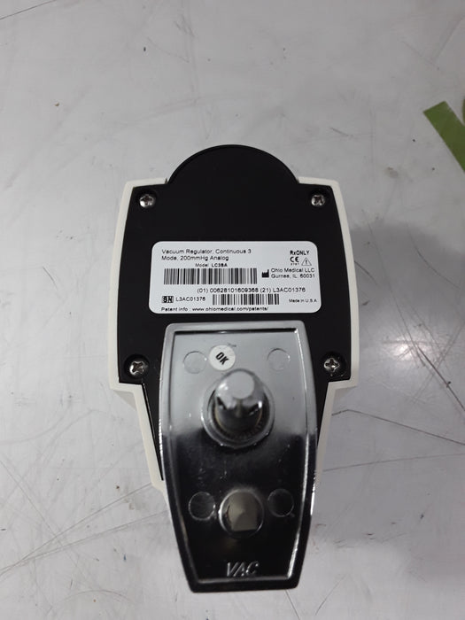 Ohio Medical Corporation Vacuum Regulator