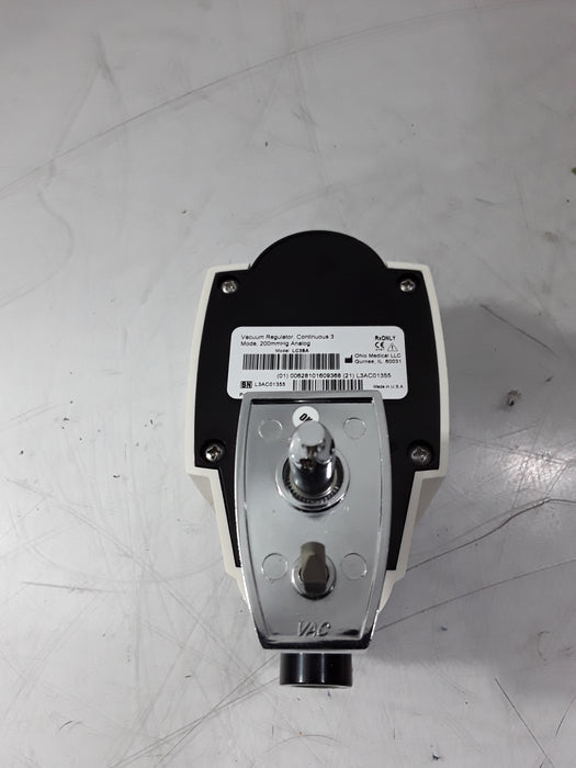 Ohio Medical Corporation Vacuum Regulator