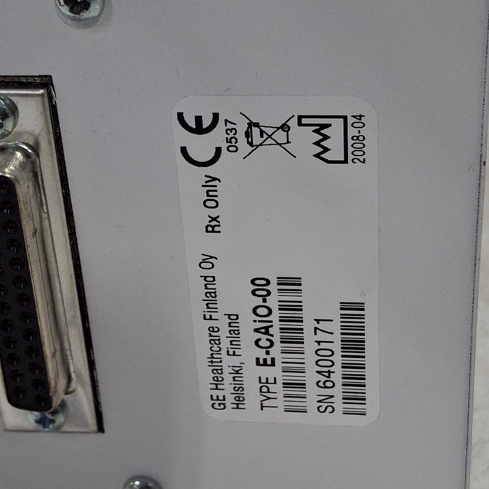 GE Healthcare GE Healthcare E-CAiO-00 Gas Exhaust Module Patient Monitors reLink Medical