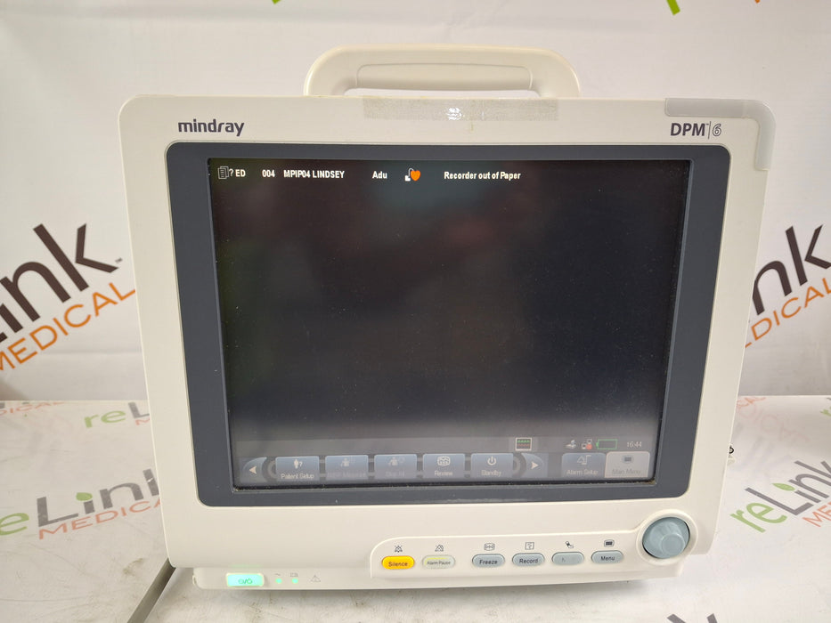Mindray Mindray DPM6 Patient Monitor Patient Monitors reLink Medical