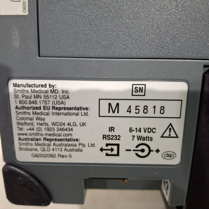 Smiths Medical Medfusion 3500 Syringe Infusion Pump