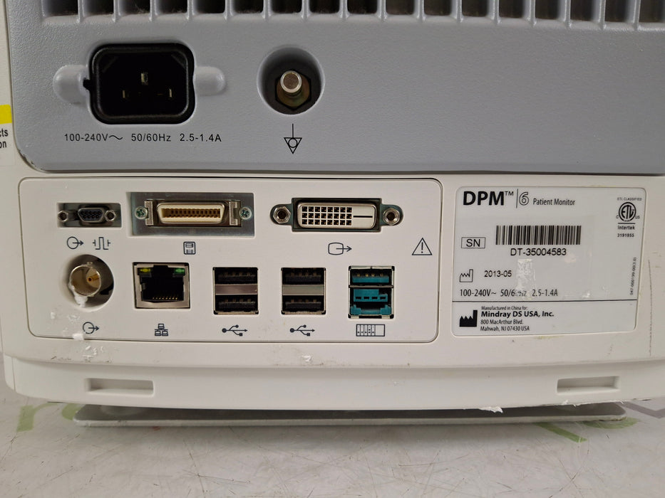 Mindray Mindray DPM6 Patient Monitor Patient Monitors reLink Medical