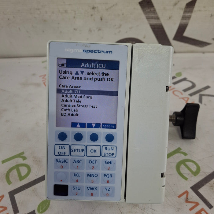 Baxter Baxter Sigma Spectrum 6.05.14 without Battery Infusion Pump Infusion Pump reLink Medical