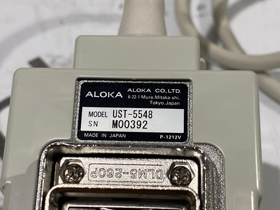 Aloka UST-5548 Ultrasound Probe
